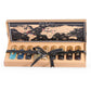 Tobacco Box – 9 Pieces by Ibrahim Al Qurashi (Ibraq Collection) unisex