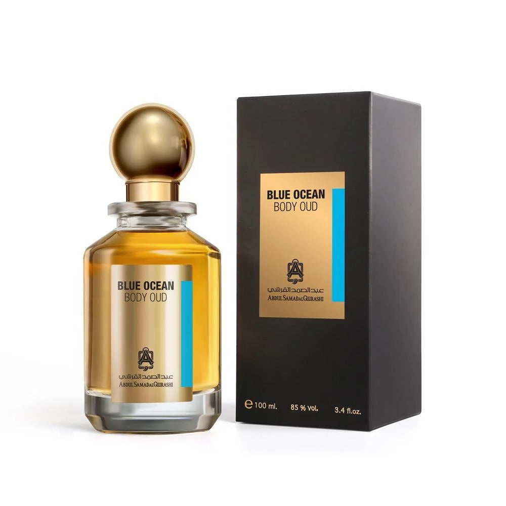 Abdul Samad Al Qurashi Blue Ocean Body Oud 100ML  unisex with box